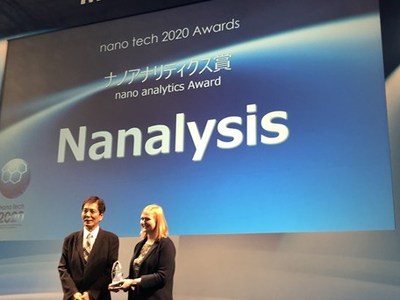 Nanalysis Wins ‘Best New Analytical Product’ at Top Nanotechnology Exhibition in Japan