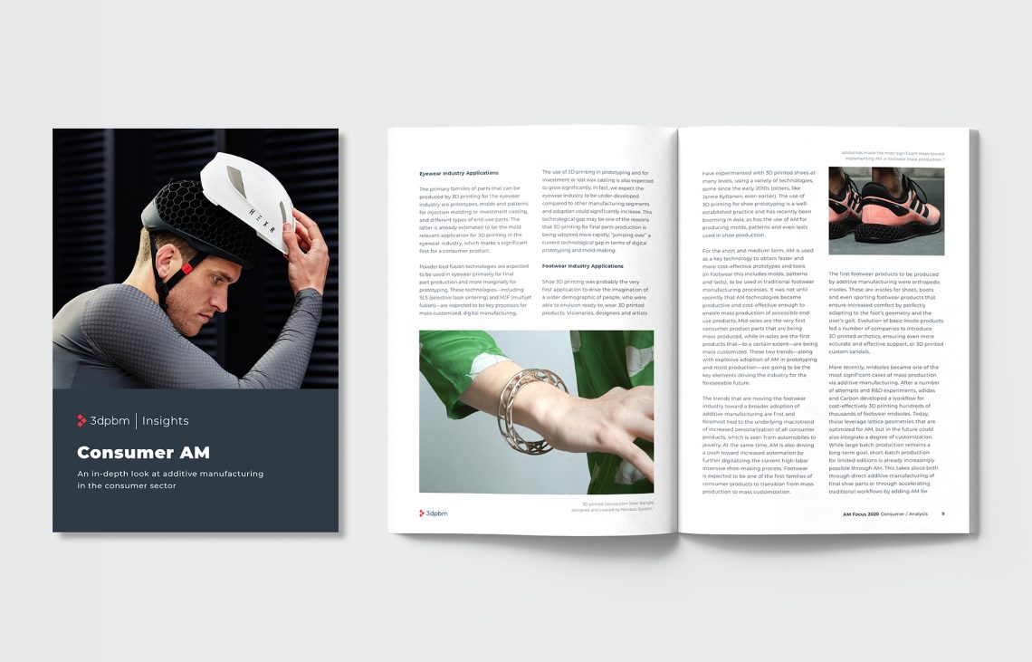 3dpbm publishes Consumer AM Focus 2020 eBook