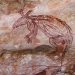 Humans and animals mingle in new Aboriginal Rock Art style