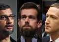Section 230 senate hearing with Facebook, Google, Twitter