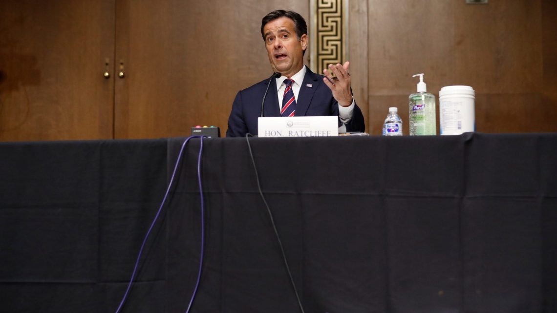 Russian disinformation not behind Biden emails, DNI Ratcliffe says