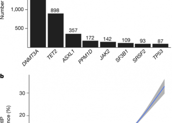 Inherited causes of clonal haematopoiesis in 97691 whole genomes – Nature.com