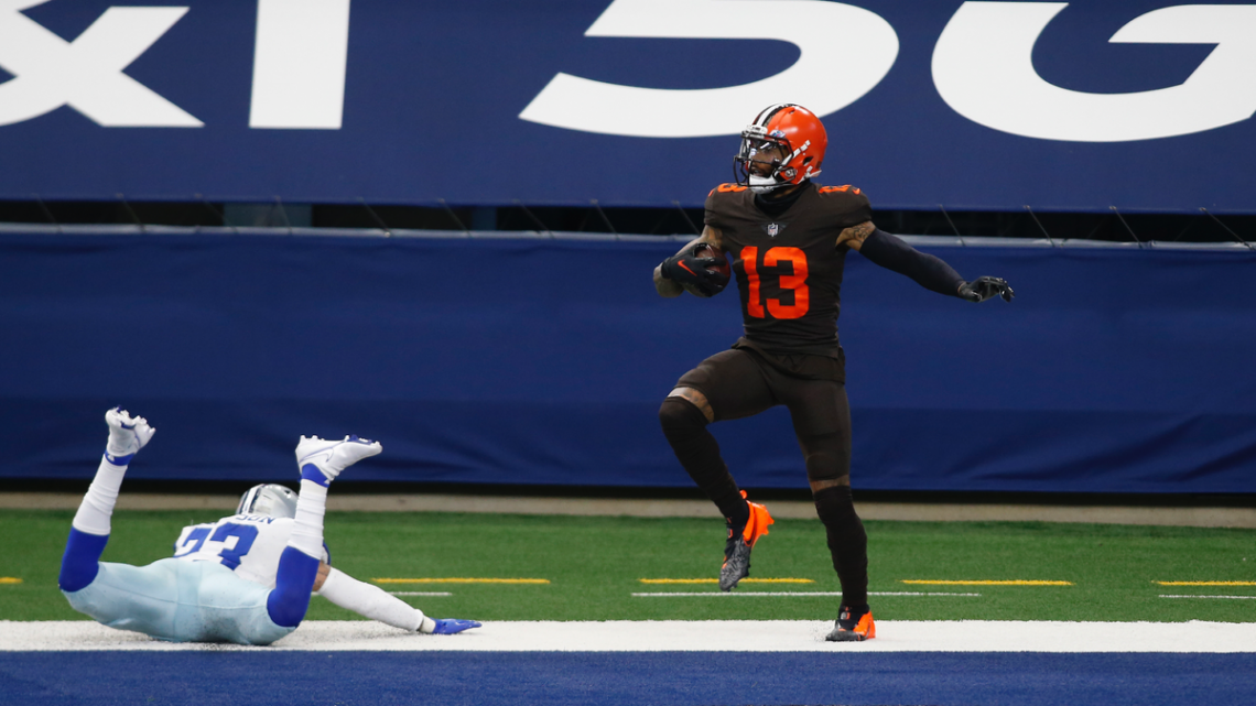 Jarvis Landry Finds Odell Beckham Jr. for 37-Yard Touchdown Pass – NBC4 Washington