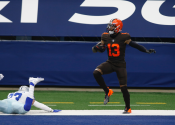 Jarvis Landry Finds Odell Beckham Jr. for 37-Yard Touchdown Pass – NBC4 Washington