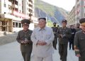 KJU Visits Construction In Komdok