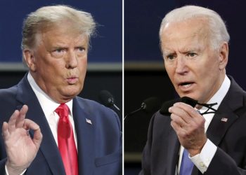 One week before U.S. election, Biden’s lead over Trump remains stable